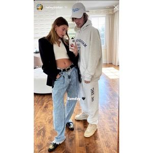 ALEXANDER WANG BRACE Pleated denim Jean size 27